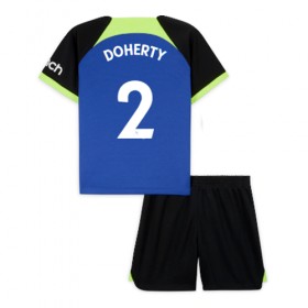 Baby Fußballbekleidung Tottenham Hotspur Matt Doherty #2 Auswärtstrikot 2022-23 Kurzarm (+ kurze hosen)